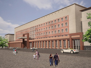 Реконструкция здания Сибирского Университета потребительской кооперации. Новосибирск. Проектная организация: «АкадемСтрой»