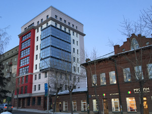 Административное здание по Красному проспекту. Новосибирск